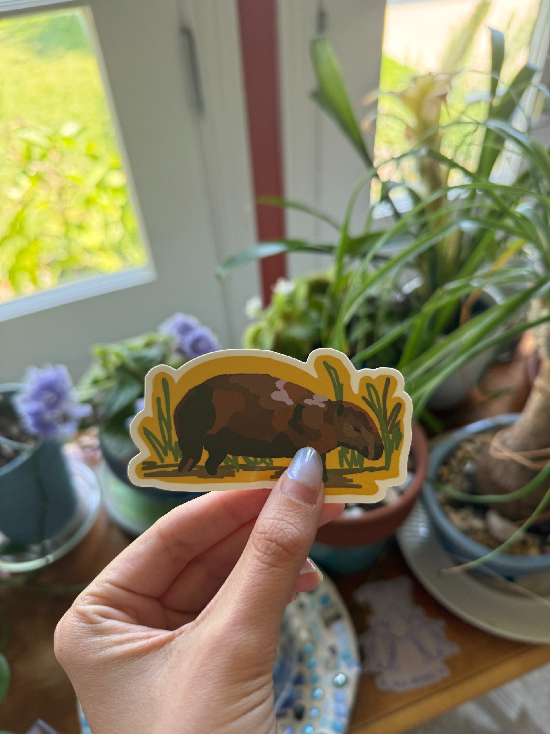 Capybara 2x3 in Sticker